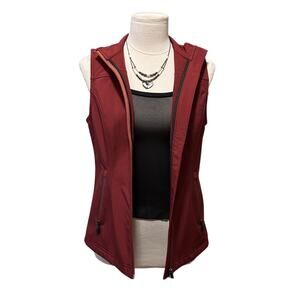 Shyanne Women's Softshell Zip Vest, Red, Size XS - Western Style